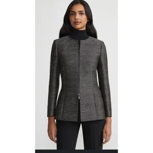 Lafayette 148 New York Landon Jacket Women's Size 14 Blazer Coat. $1498 Retail